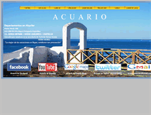 Tablet Screenshot of acuariolasgrutas.com